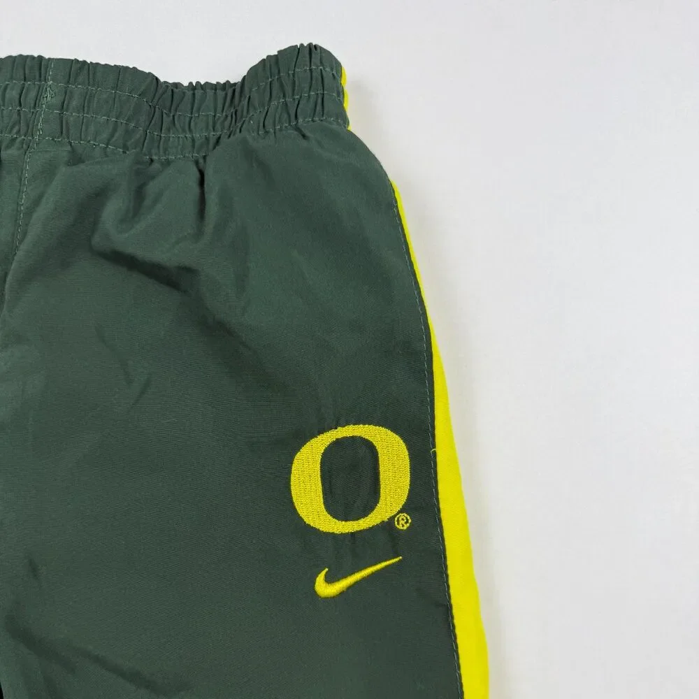 Nike Youth Oregon Ducks Sweatpants Green Yellow Size 18M
